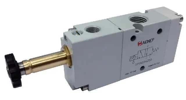 VÁLVULA ELECTRONEUMÁTICA ASISTIDA 01VA