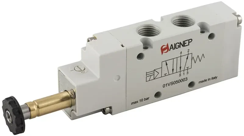 VÁLVULAS DE ACCIONAMIENTO ELECTRONEUMÁTICO 01VS
