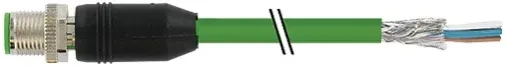 CABLE DE COMUNICACIÓN ETHERNET/IP, PROFINET, ETHERCAT Y POWERLINK CONECTOR RECTO MACHO M12X1 15VW5