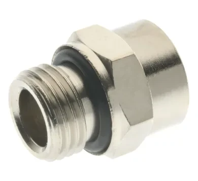 UNIÓN CILÍNDRICA MACHO - HEMBRA CON TORICA NBR 2055 M5 1/8