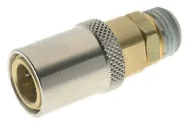ENCHUFE MACHO CILÍNDRICO "ROSCA PRESELLADA" 431 1/4