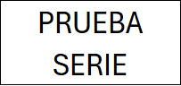 Nombre de la serie SERIE
