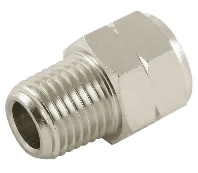 ADAPTADOR HEMBRA CILÍNDRICO BSP - MACHO NPTF 82241 10/32 UNF M5