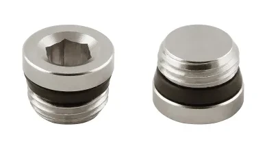 TAPÓN MACHO UNIVERSAL SHORT HEXÁGONO INTERIOR CON TÓRICA NBR 82320 1/8