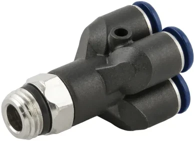 RACOR A Y MÚLTIPLE ORIENTABLE MACHO CÓNICO "UNIVERSAL SHORT" 85340 5/32 1/8
