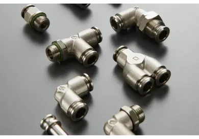 RACOR AUTOMÁTICO METALICO CON ANILLO EN LÁTON JUNTAS FKM