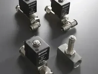 ELECTROVÁLVULAS DE ACCIONAMIENTO DIRECTO CUERPO DE ACERO INOX AISI 304 - OPERADOR 13 mm